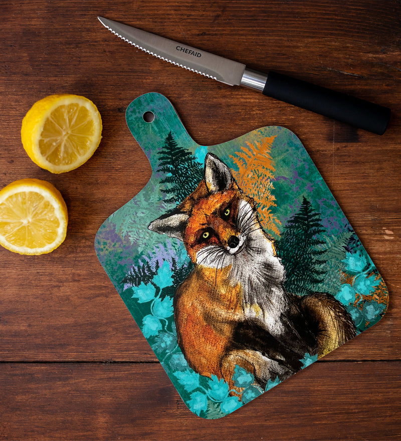 Small Fox Chopping Board