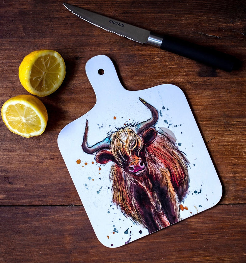 Small Cow Chopping Board