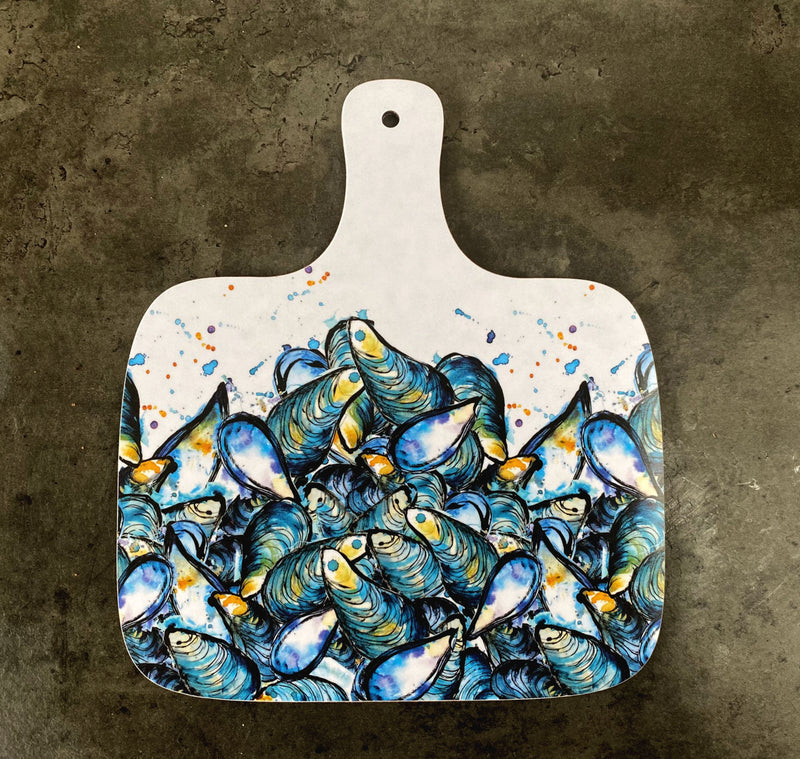 Large Mussels Chopping Board
