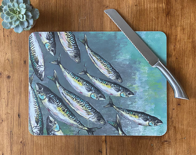 Large Mackerel Shoal Centre Table Mat
