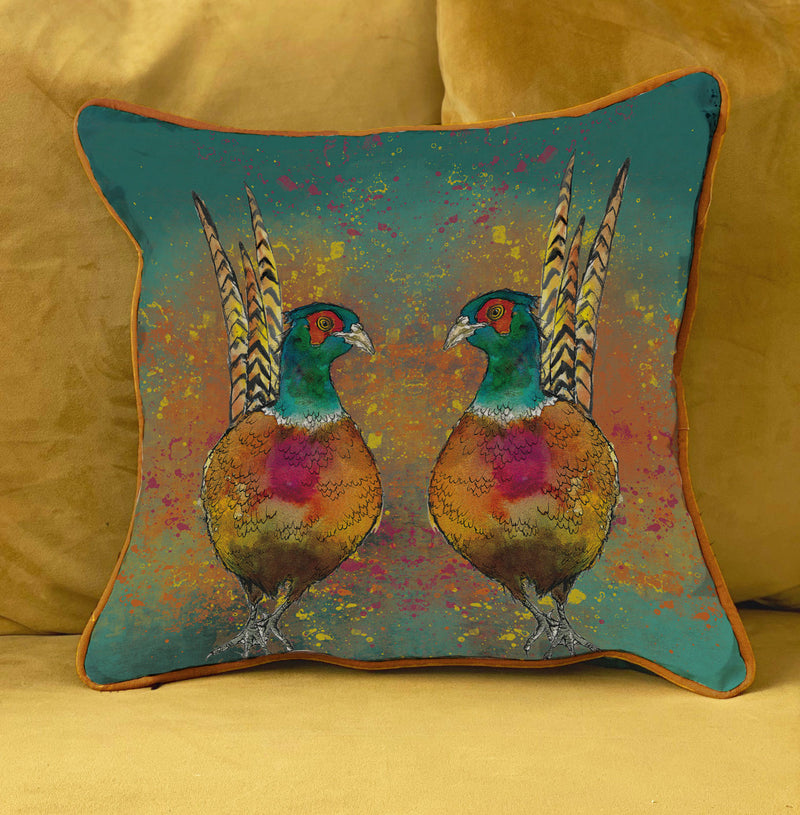 Pheasant Cushion Cover