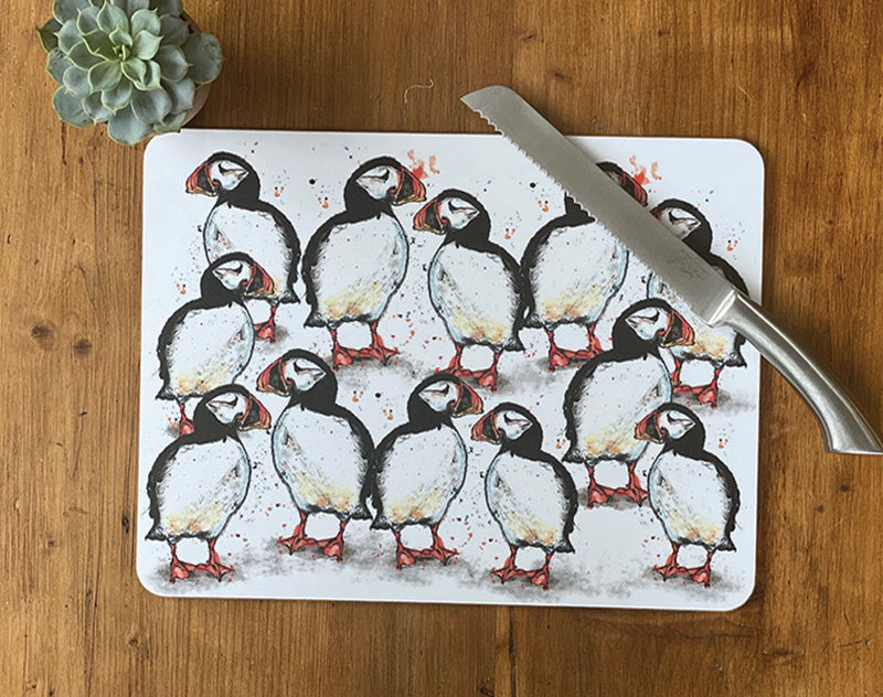 Large Puffin Centre Table Mat