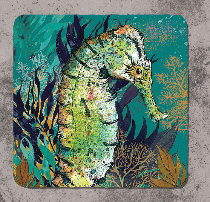Seahorse Coaster