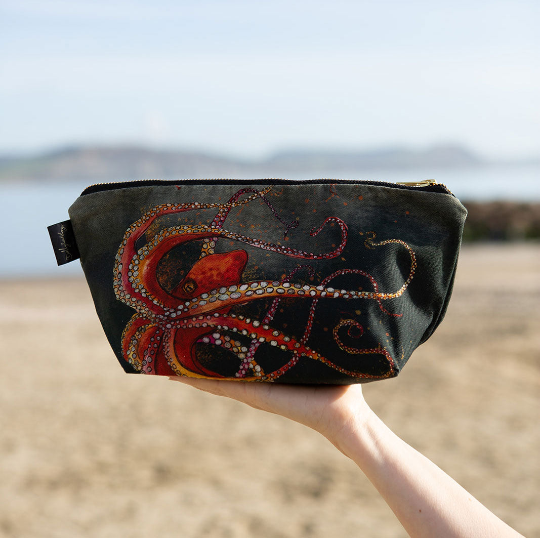 Octopus Cosmetic Bag