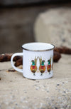 Pheasant Enamel Mug