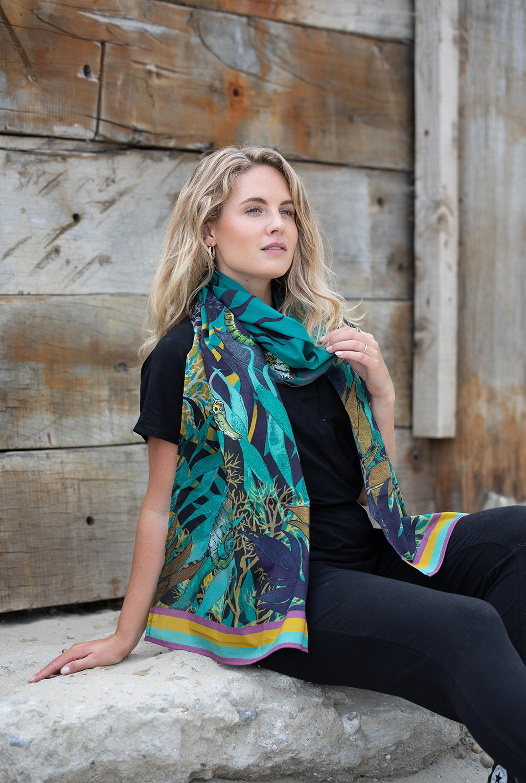 Scarf - Seahorse