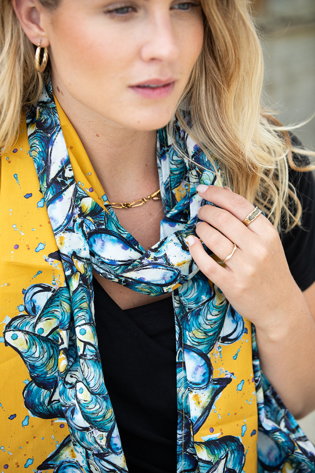 Scarf - Mussels