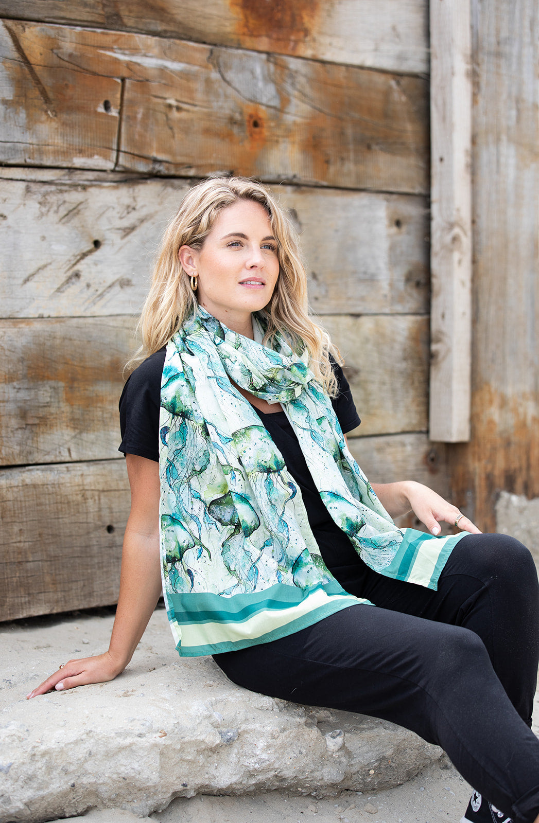 Scarf - Jellyfish