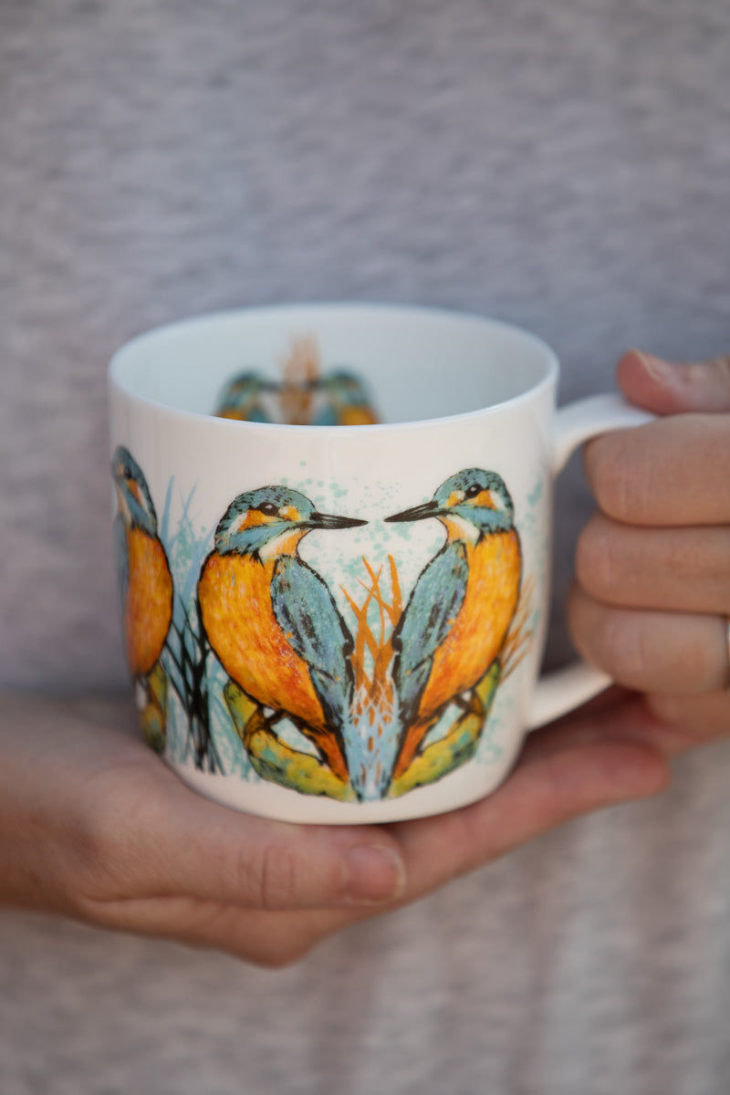 Kingfisher Bone China Mug