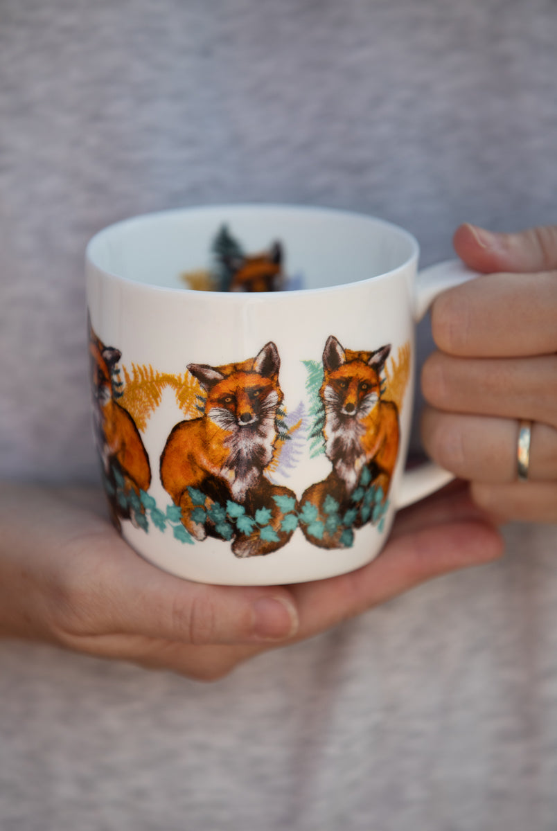 Fox Bone China Mug