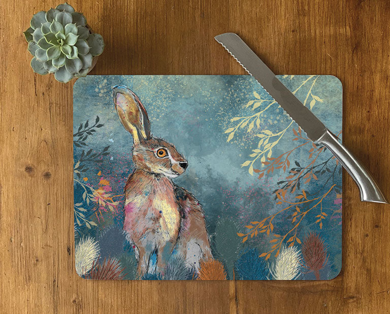 Large Hare Centre Table Mat