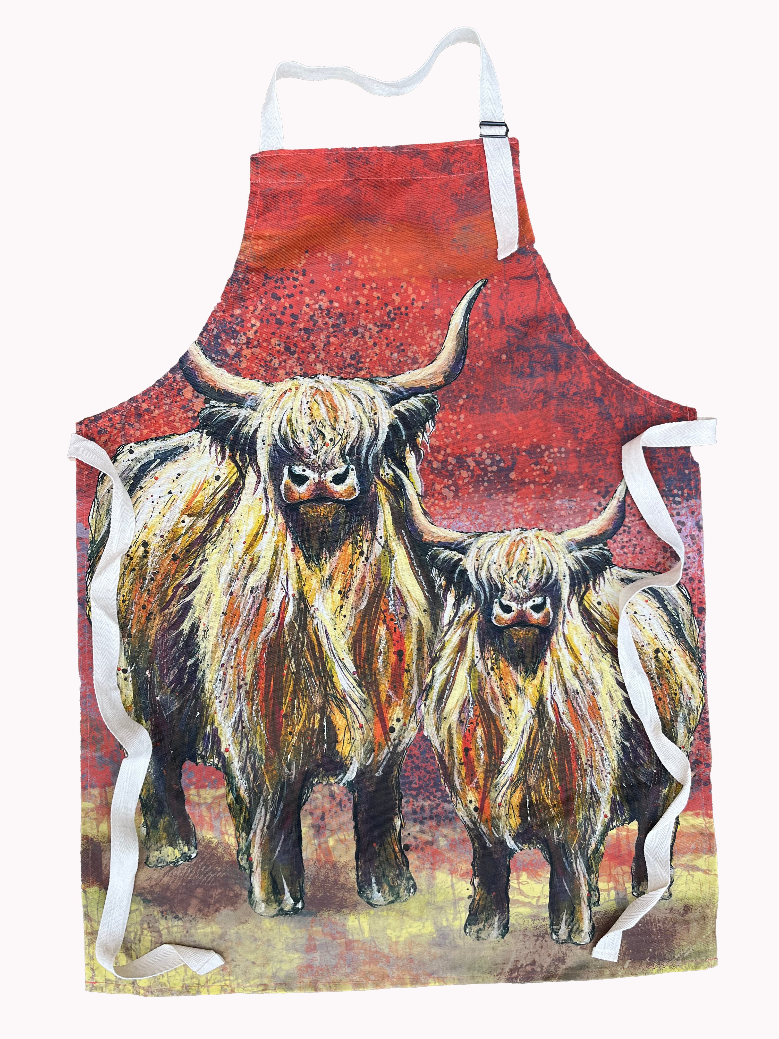 Highland Cow Apron