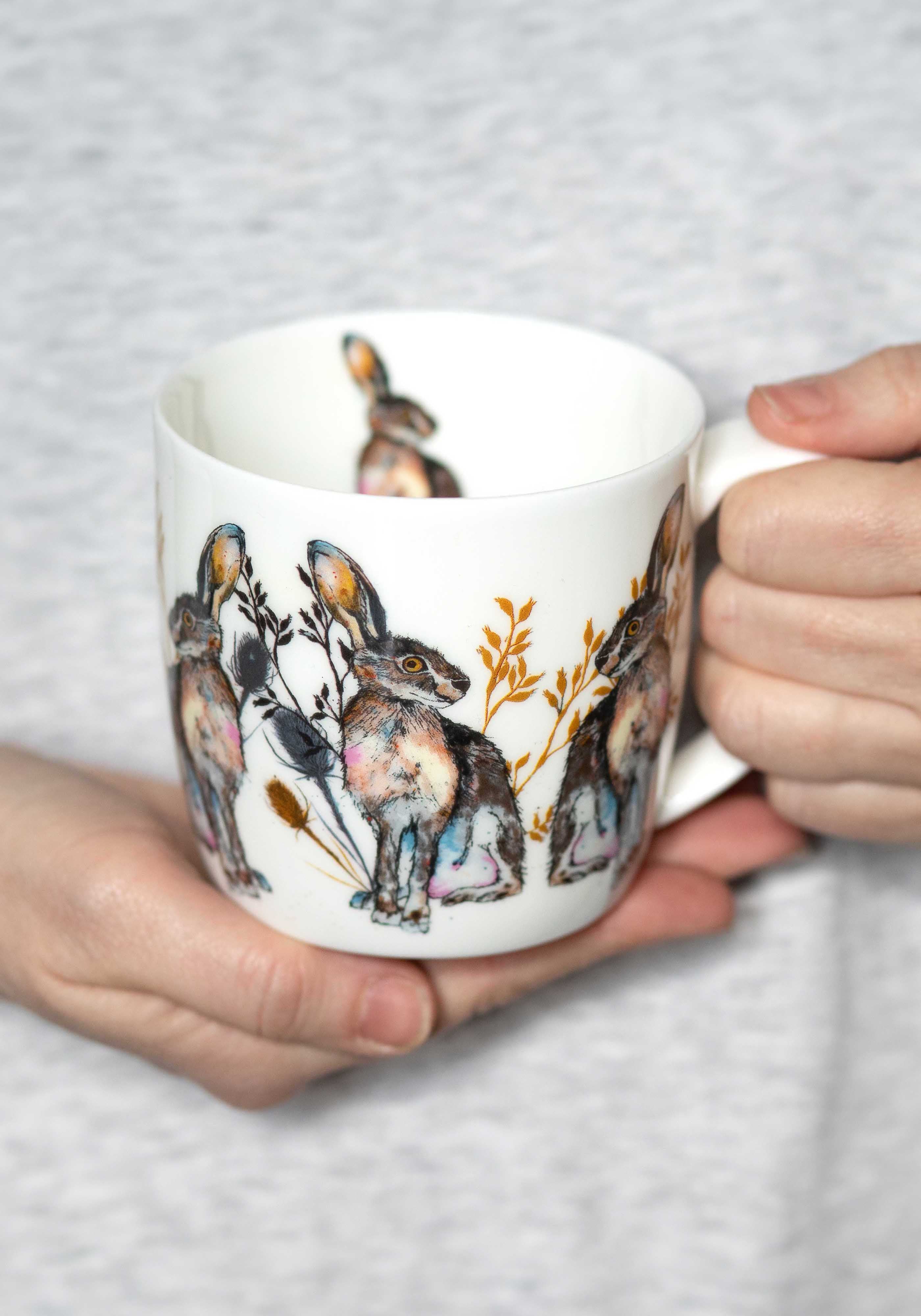 Hare Bone China Mug