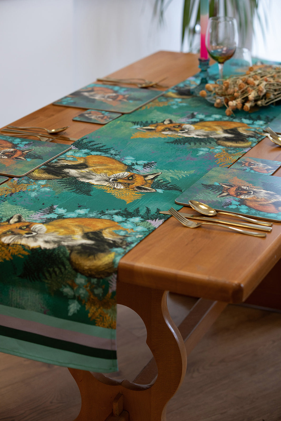 Fox Table Runner