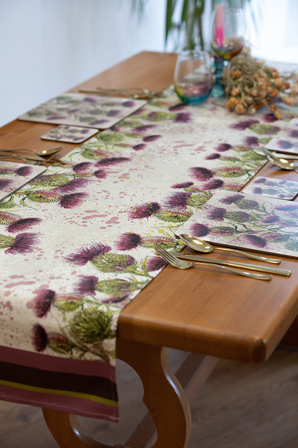 Thistle Table Runner