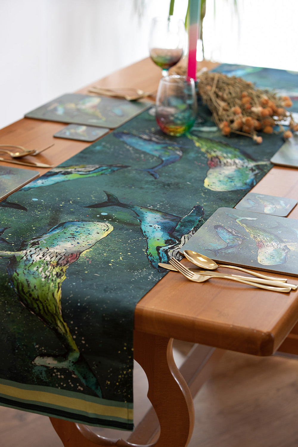Whale Table Runner