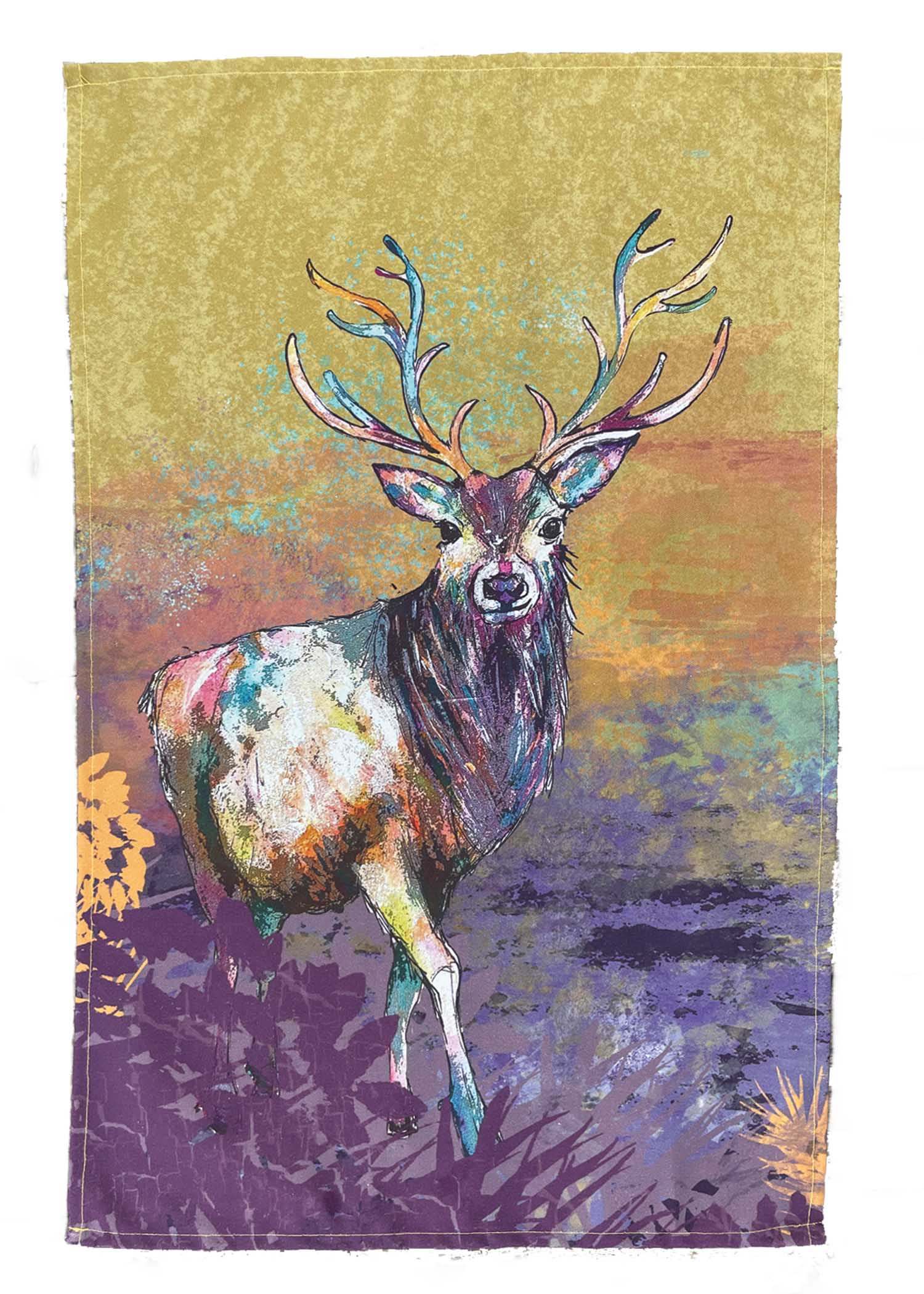 Stag Tea Towel