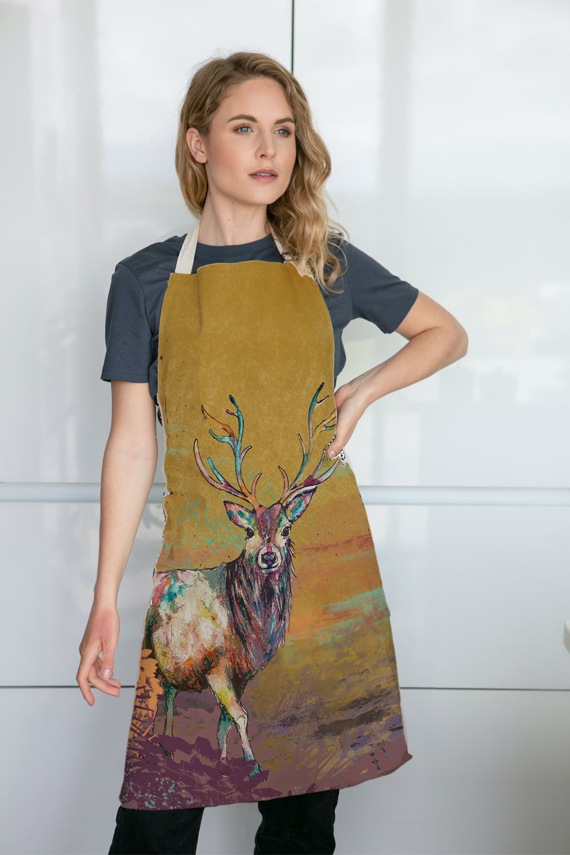 Stag Apron