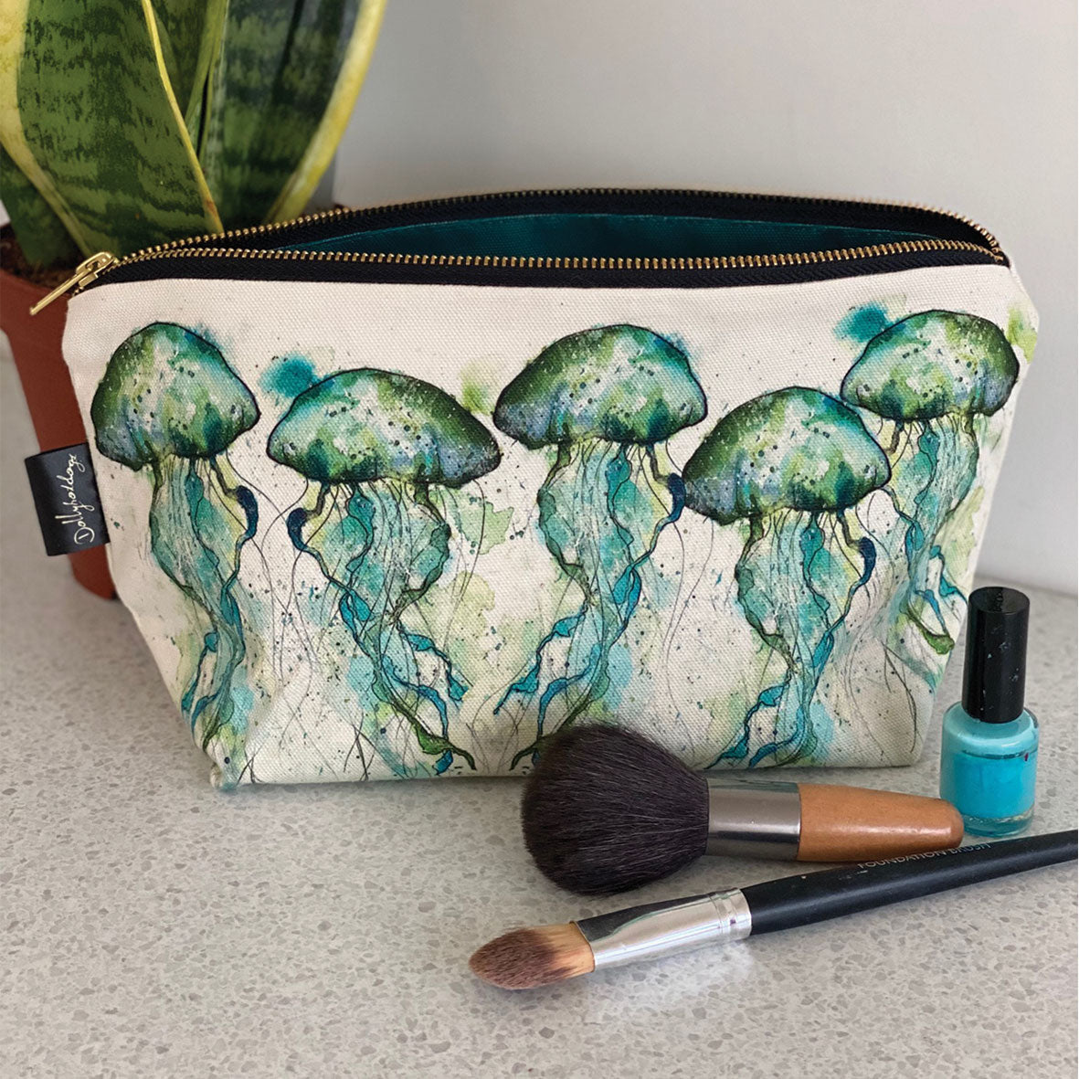 Jellyfish Cosmetic Bag