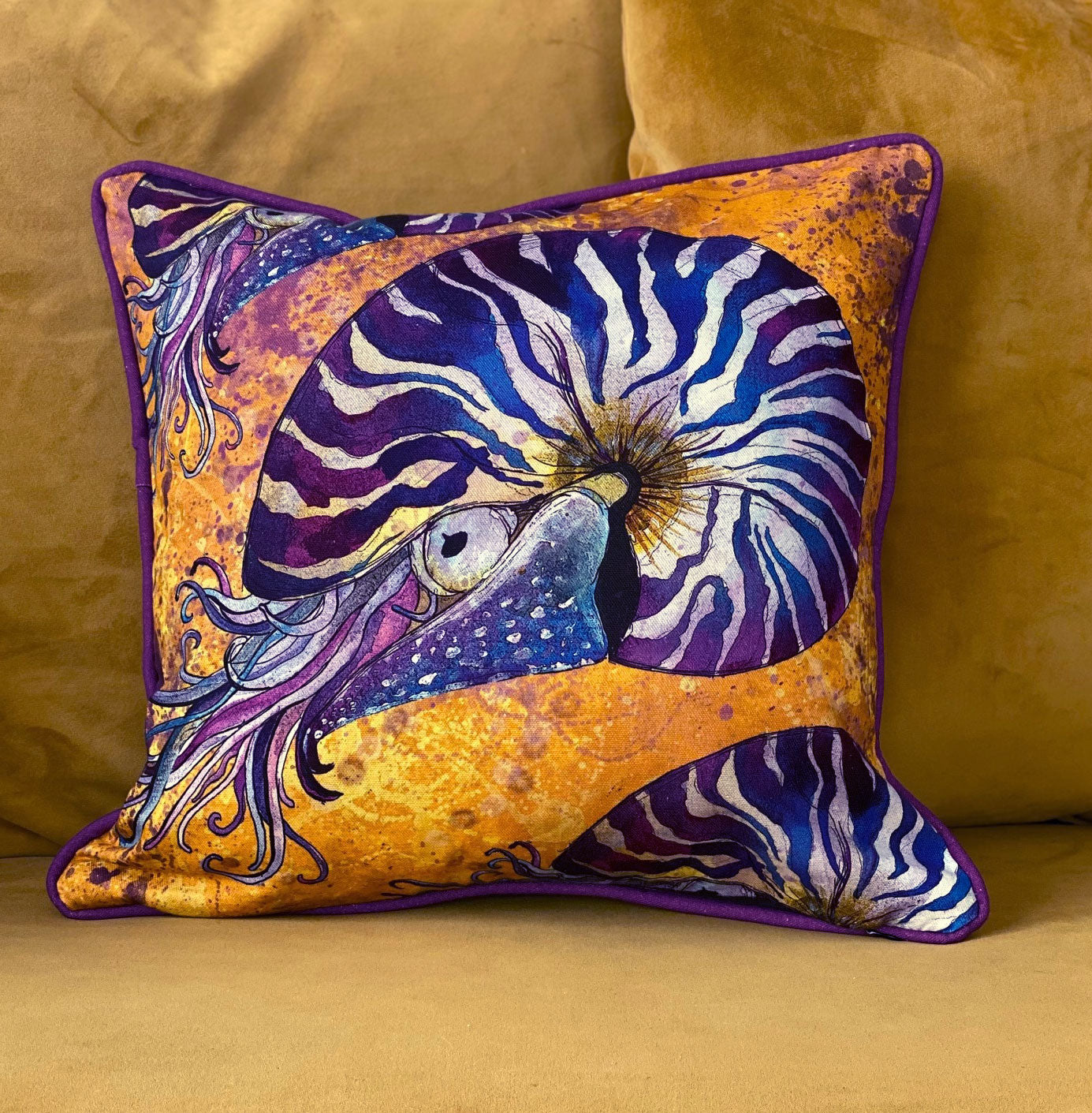 Nautilus Cushion Cover