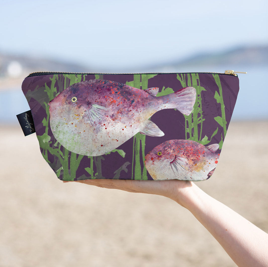 Pufferfish Cosmetic Bag