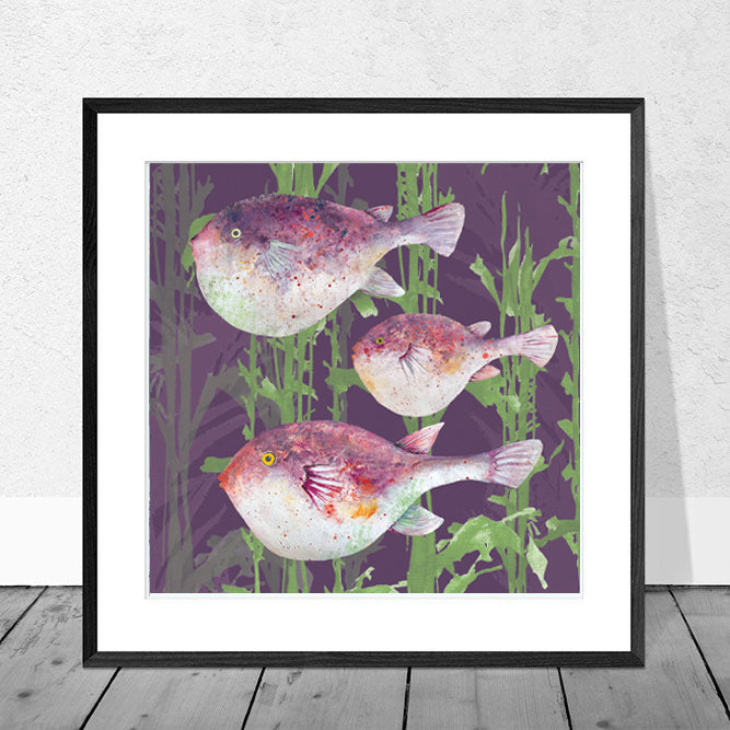Pufferfish Art Print