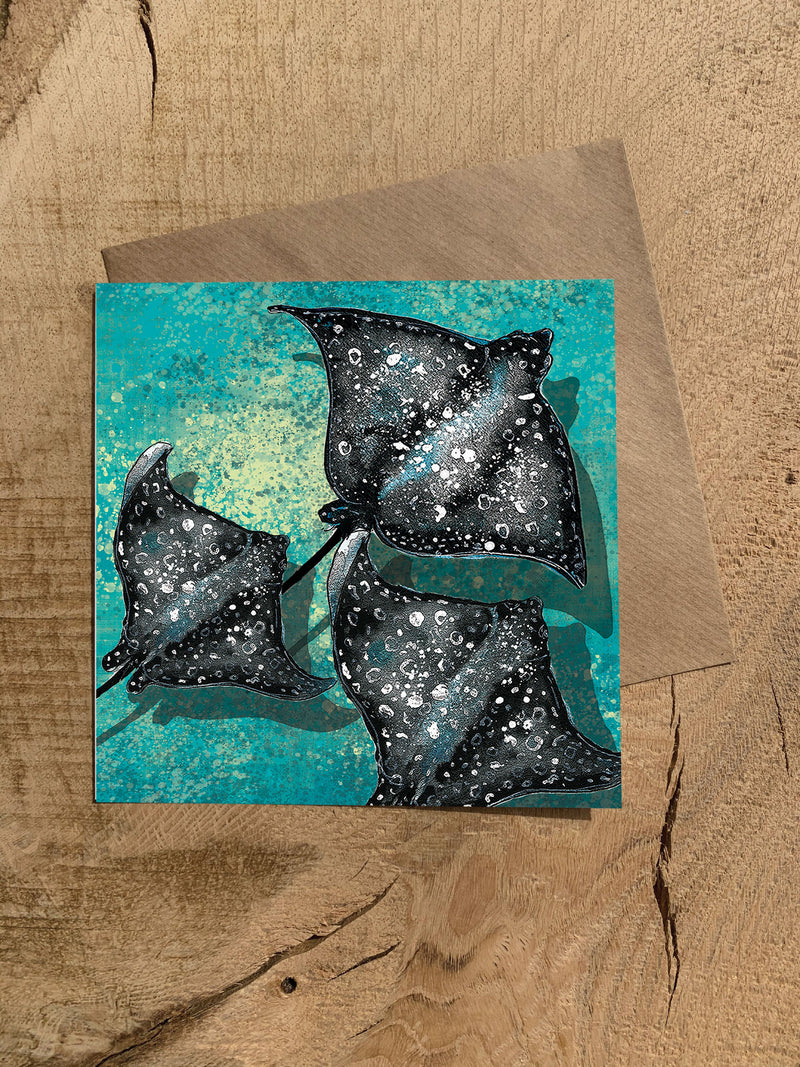 Pack of 5 Greeting Cards - Sea Creatures
