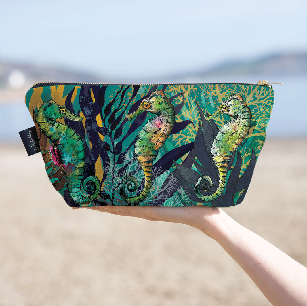 Seahorse Cosmetic Bag