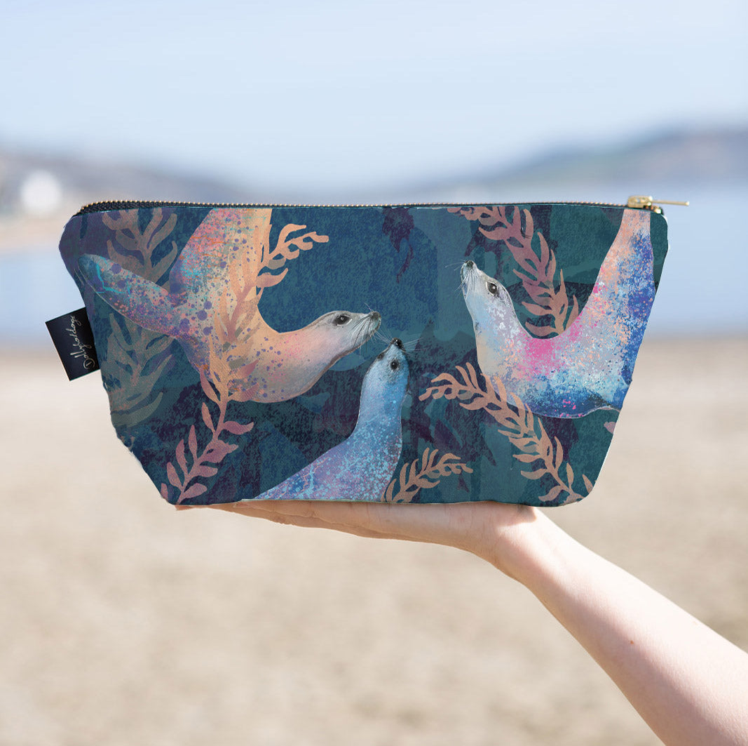 Seal Cosmetic Bag