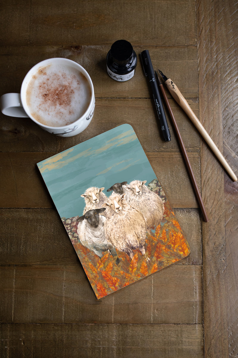 A5 Sheep Perfect Bound Paperback Notebook