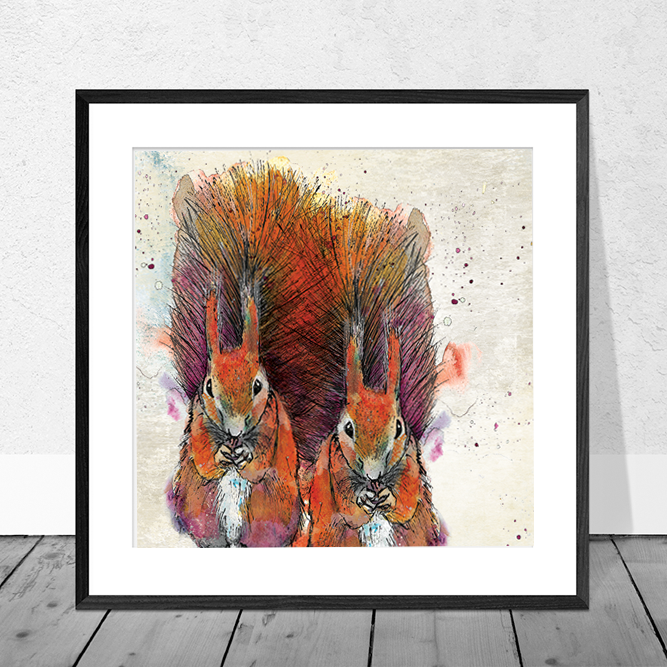 Squirrel Art Print
