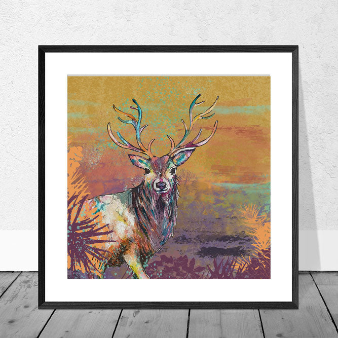 Stag Art Print