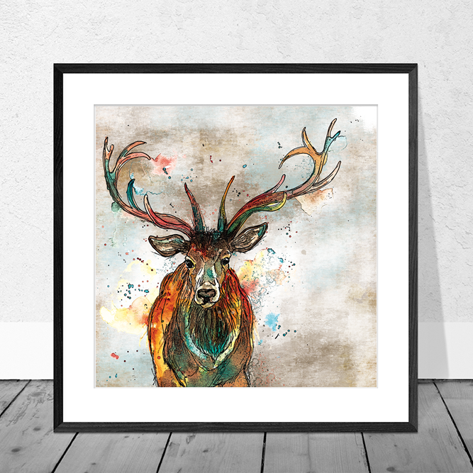 Stag Art Print