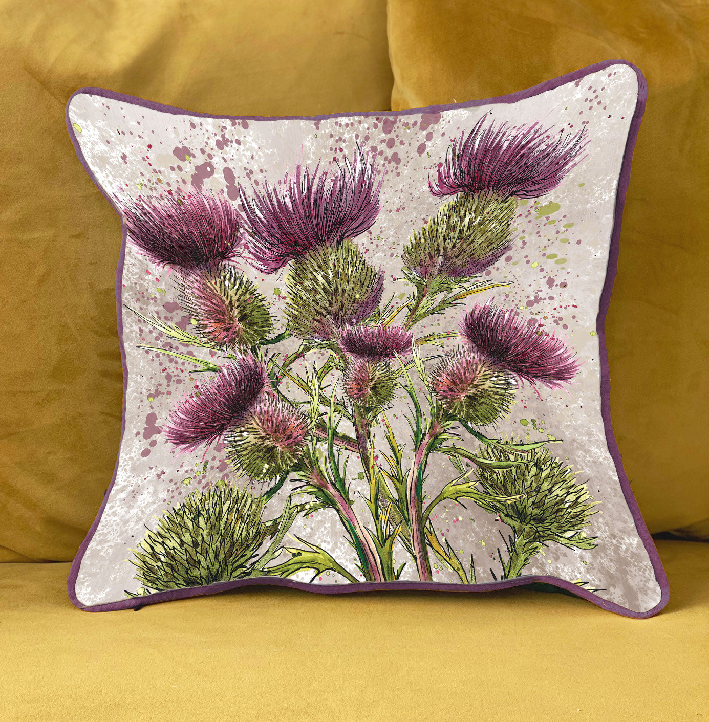 Thistle Cushion Cover