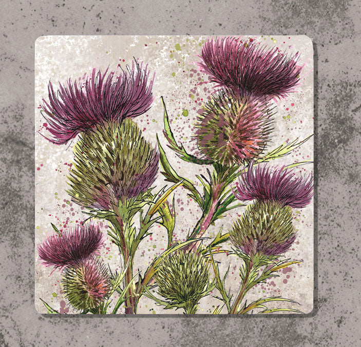 Thistle Coaster