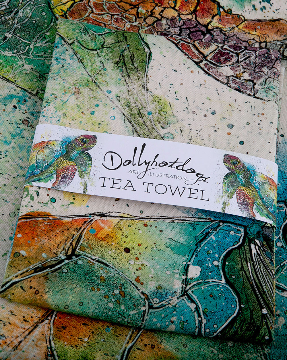 Turtle Tea Towel