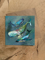 Pack of 5 Greeting Cards - Sea Creatures