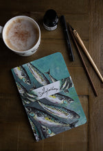 A5 Mackerel Shoal Perfect Bound Paperback Notebook