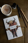 A5 Cow Perfect Bound Paperback Notebook