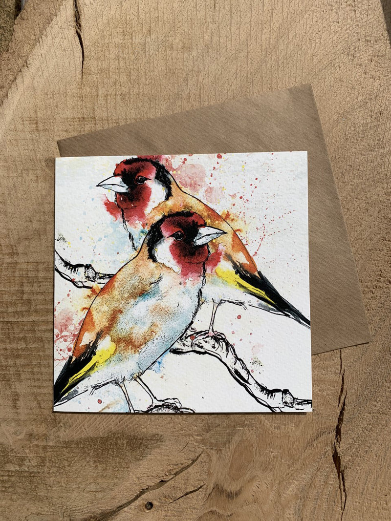 Pack of 5 Greeting Cards - Birds