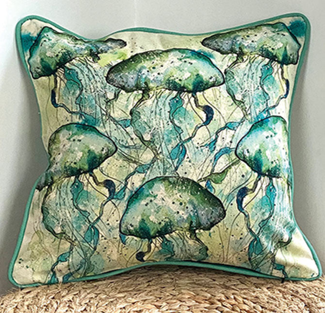 Jellyfish Cushion Cover