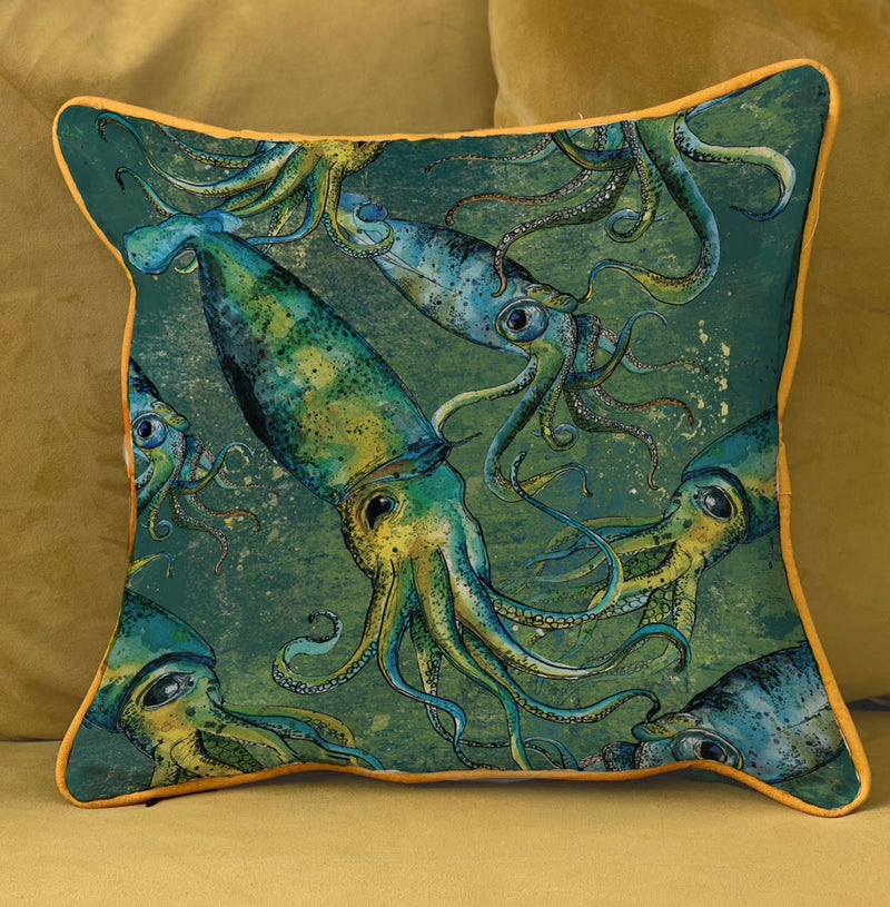 Squid Cushion Cover