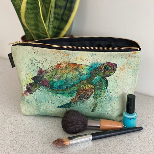 Turtle Cosmetic Bag